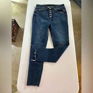 Judy Blue Skinny Blue Jeans with Stretch